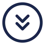 Round Double Alt Arrow Down SVG Icon